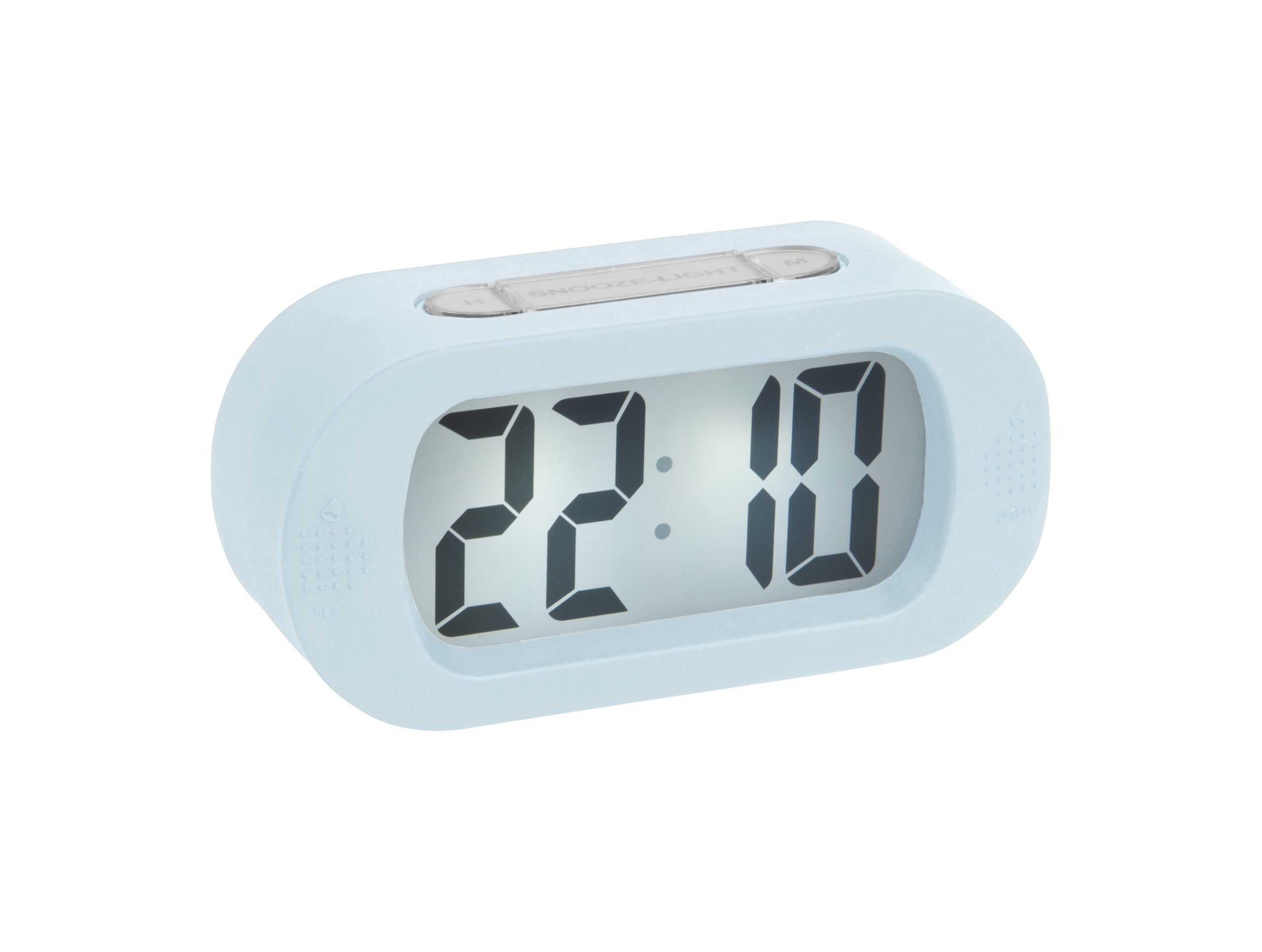 Alarm clock Gummy rubberized Alarmklokke / vækkeur | Design Butikken Anton