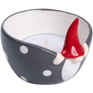 Nääsgränsgården Candle holder/bowl Peek A Boo Santa, Titte-Bøh Julemand fyrfadsstage/skål